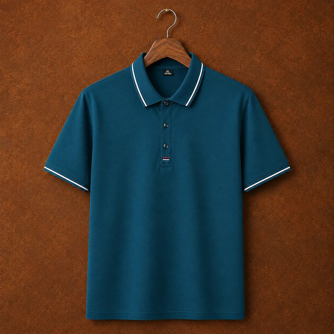 Ice Silk Polo Shirt