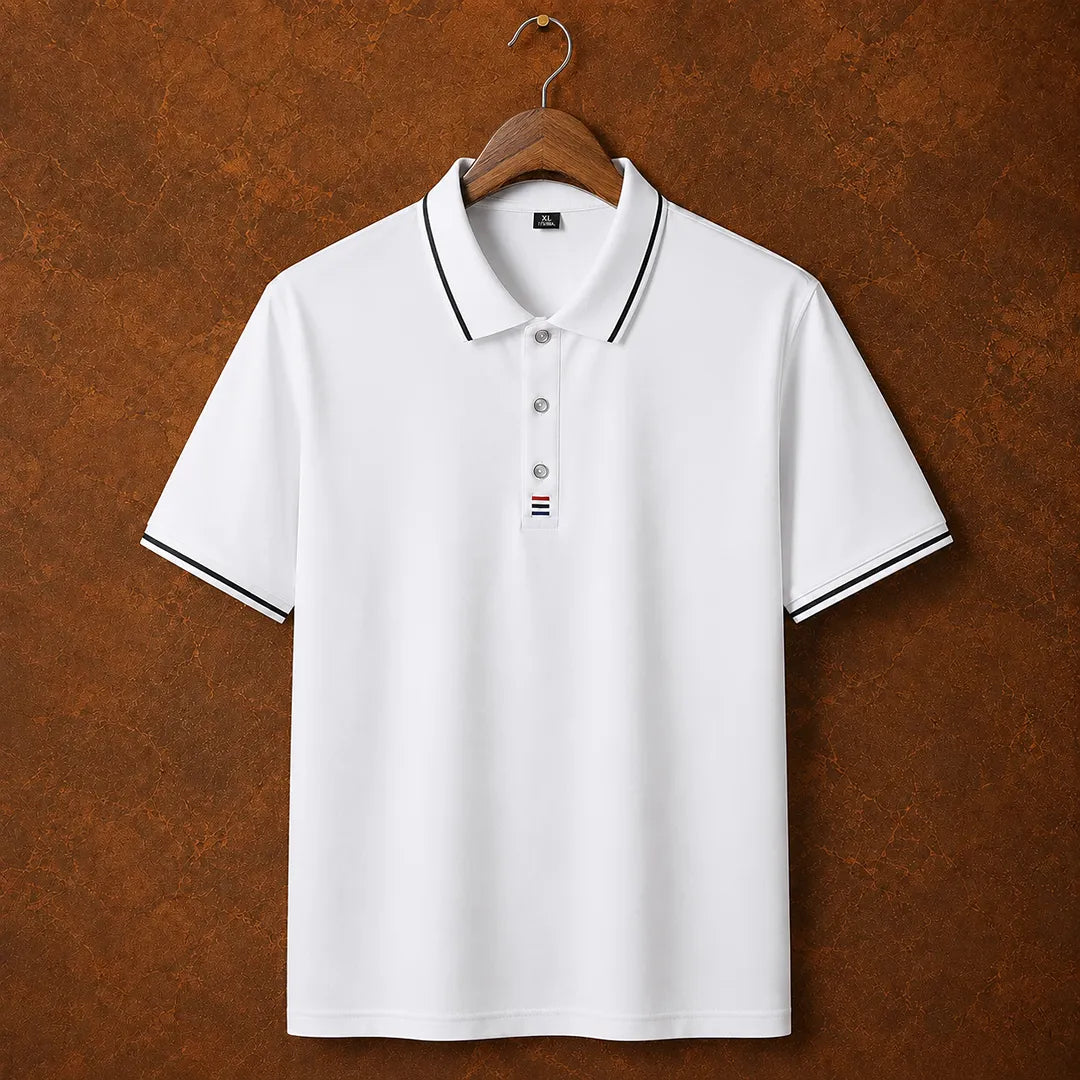 Ice Silk Polo Shirt