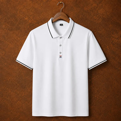 Ice Silk Polo Shirt