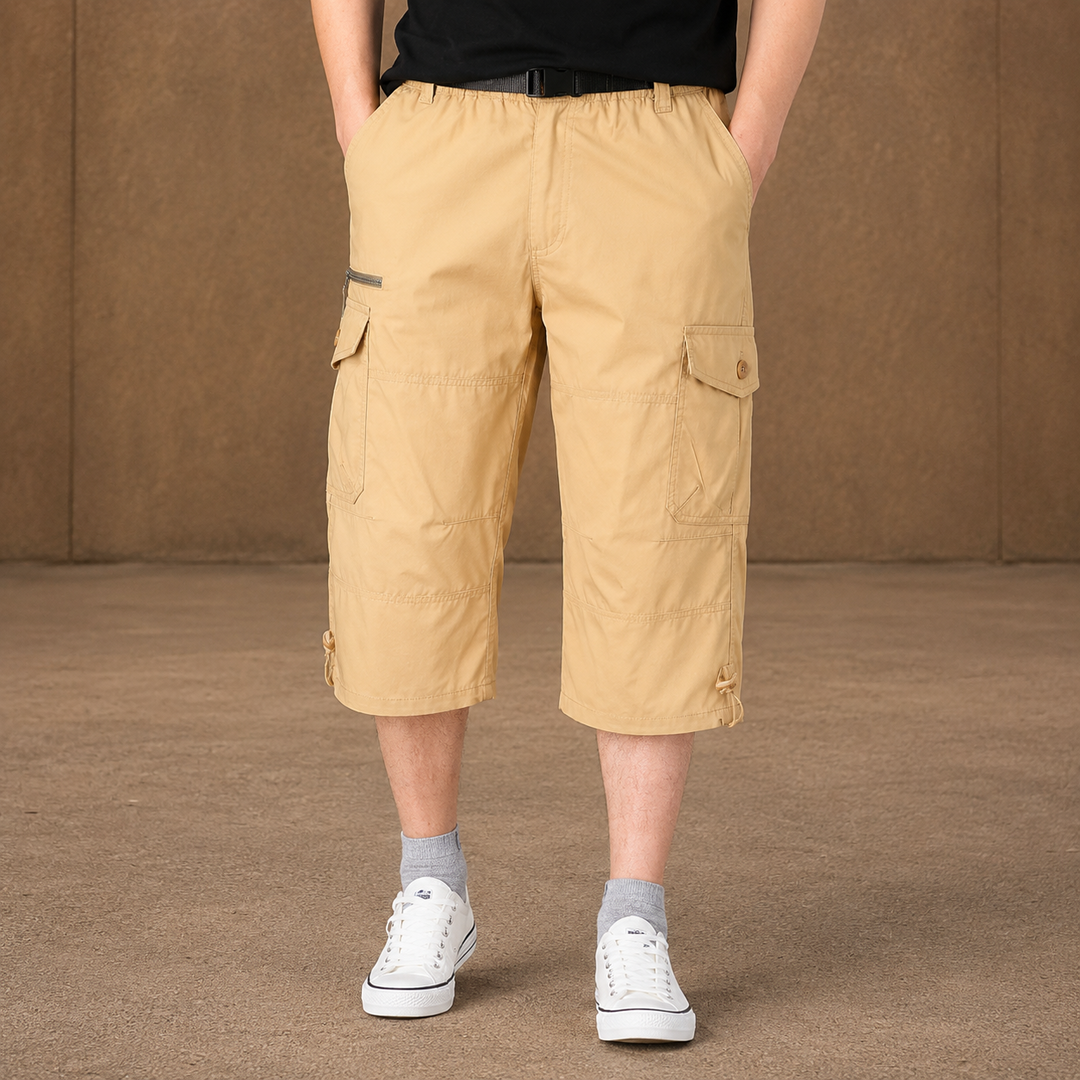 Cargo Capri  Shorts
