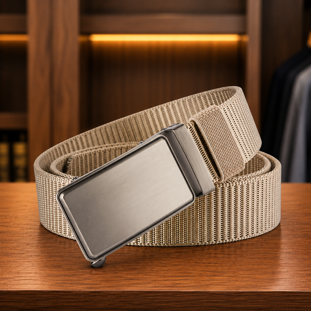 Canvas Slide Buckle Belt