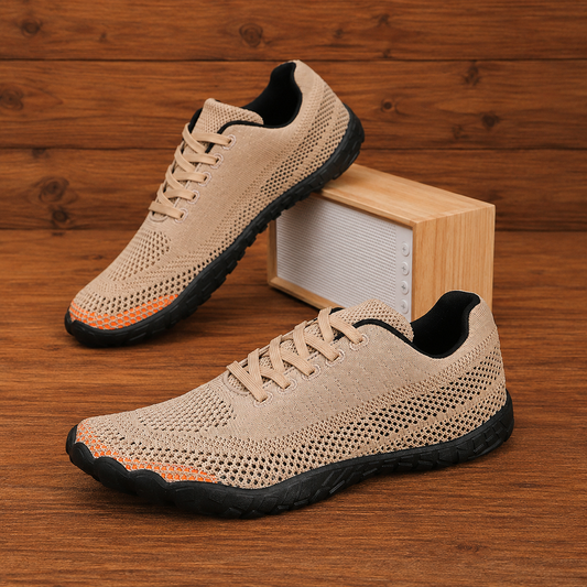 Low-Top Knit Sneakers