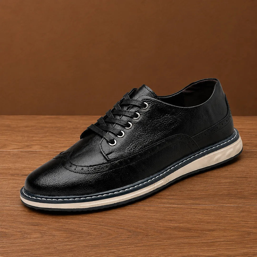 Lace-Up Brogue Comfort Shoes