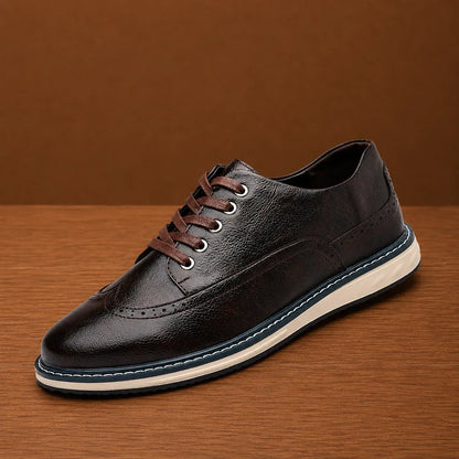 Lace-Up Brogue Comfort Shoes