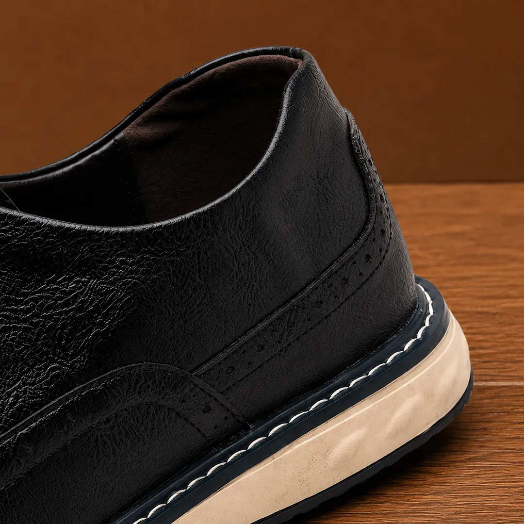 Lace-Up Brogue Comfort Shoes