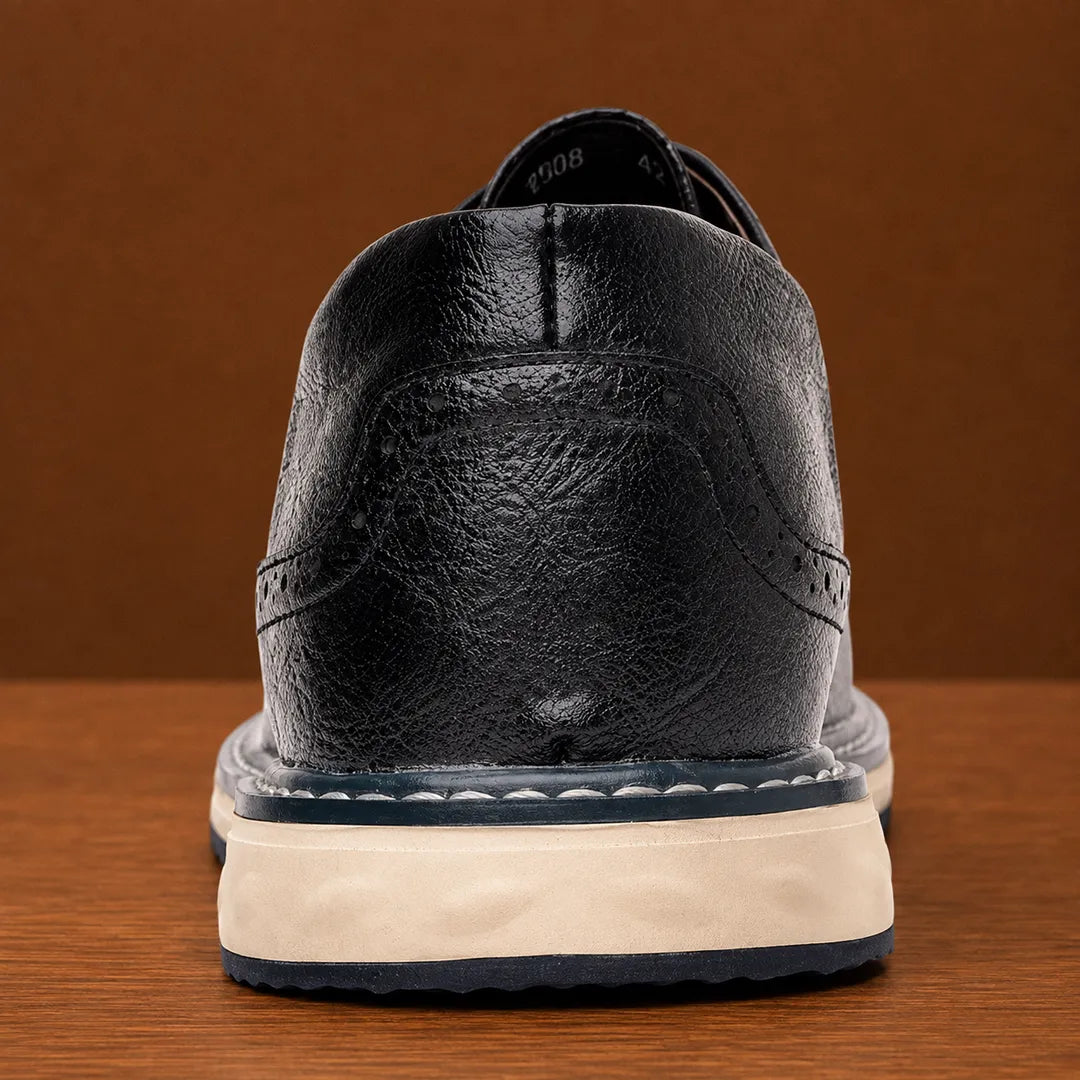 Lace-Up Brogue Comfort Shoes