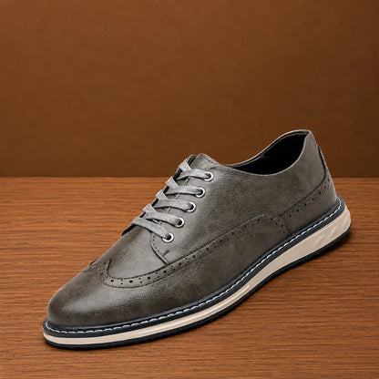 Lace-Up Brogue Comfort Shoes