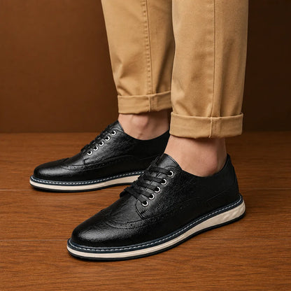 Lace-Up Brogue Comfort Shoes