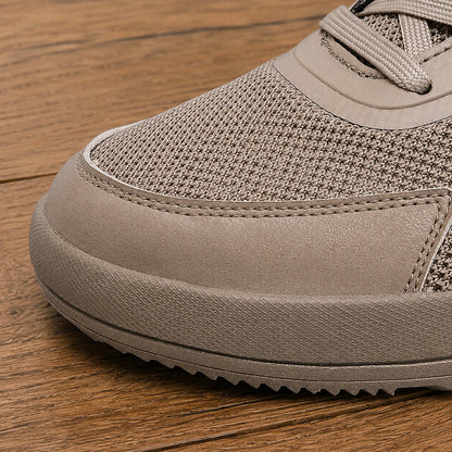 Layered Mesh Casual Sneakers