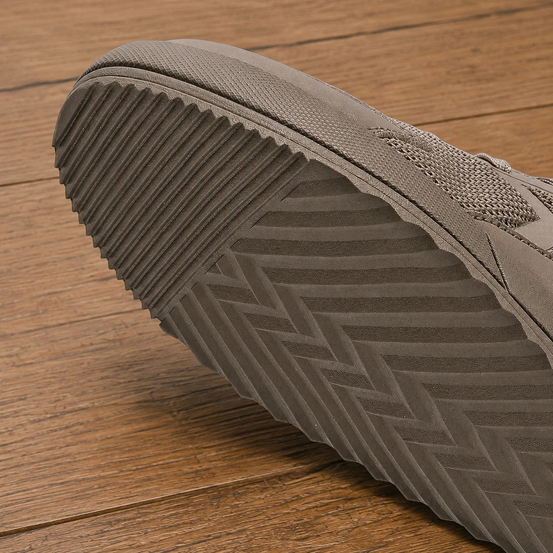 Layered Mesh Casual Sneakers