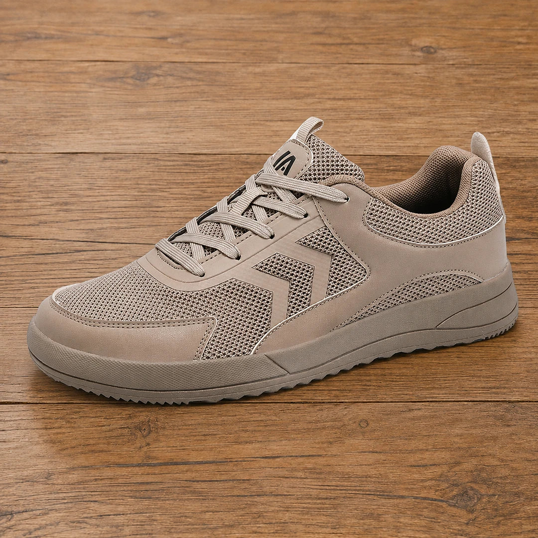 Layered Mesh Casual Sneakers
