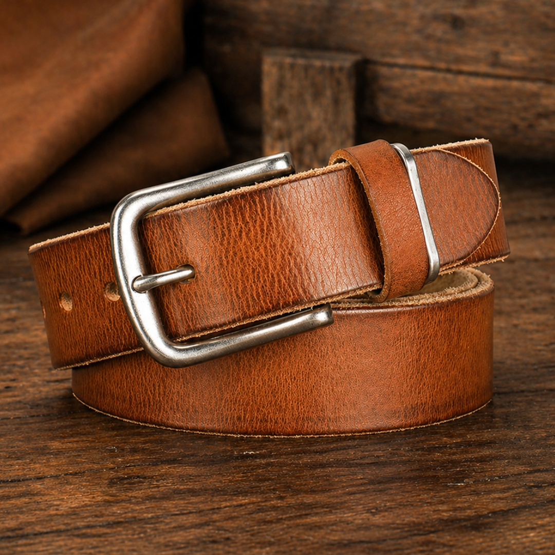 Authentic Cowhide Belt