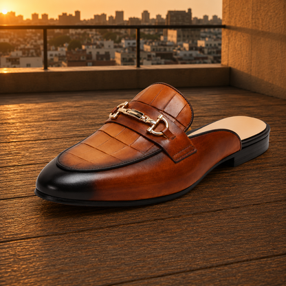 Classic Leather Mules