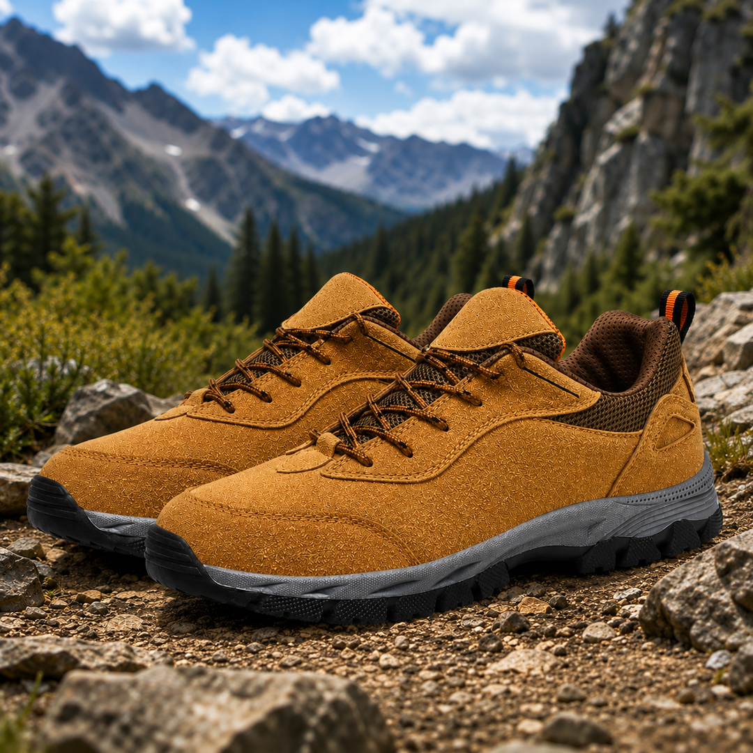 Suede Outdoor Hiking Shoes