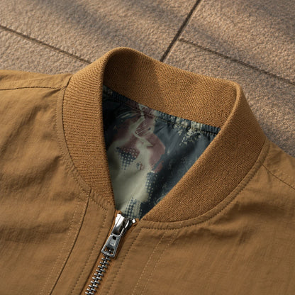Lightweight Utility Bomber Jacket