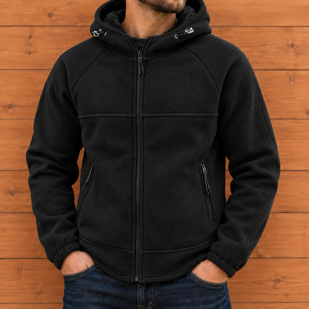 Lined Hooded Zip Jacket