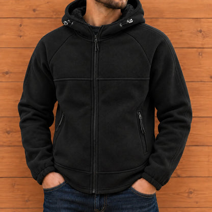 Lined Hooded Zip Jacket