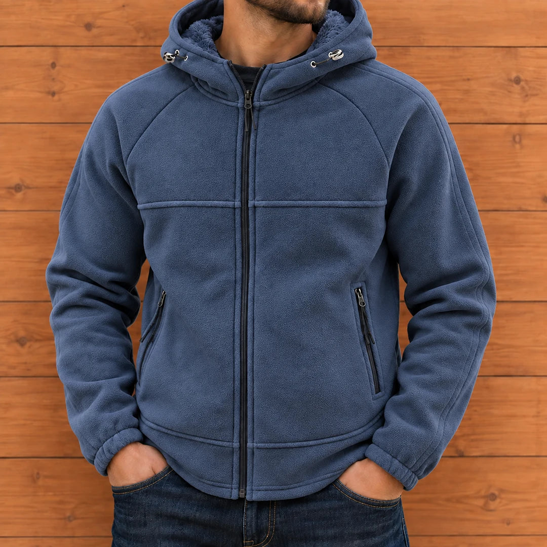 Lined Hooded Zip Jacket