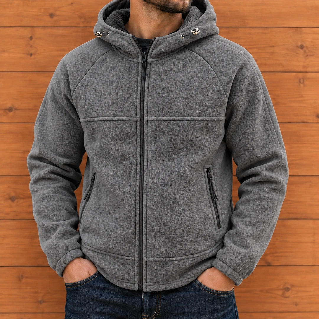 Lined Hooded Zip Jacket