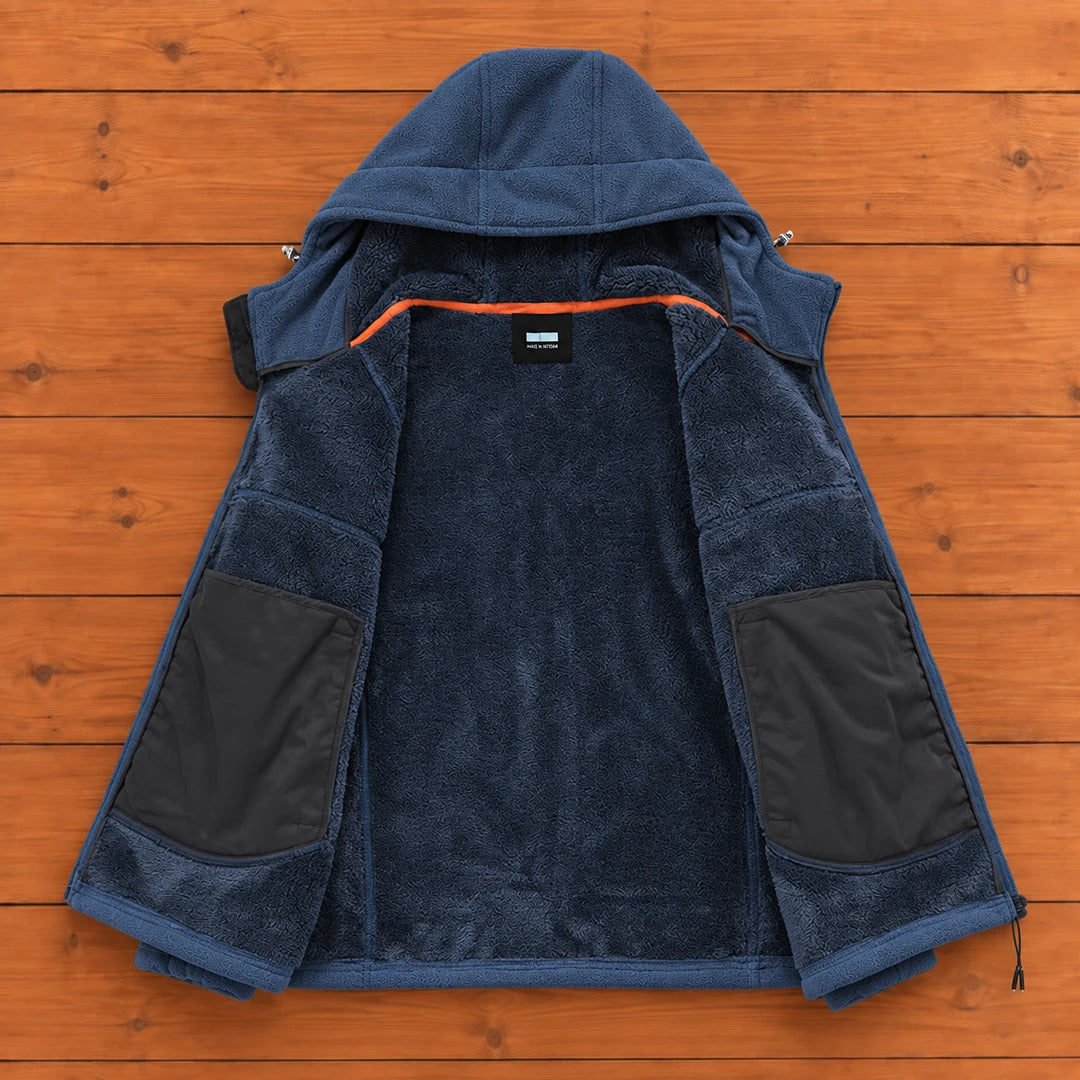 Lined Hooded Zip Jacket