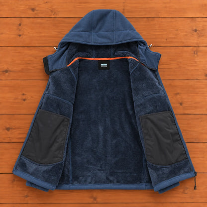 Lined Hooded Zip Jacket
