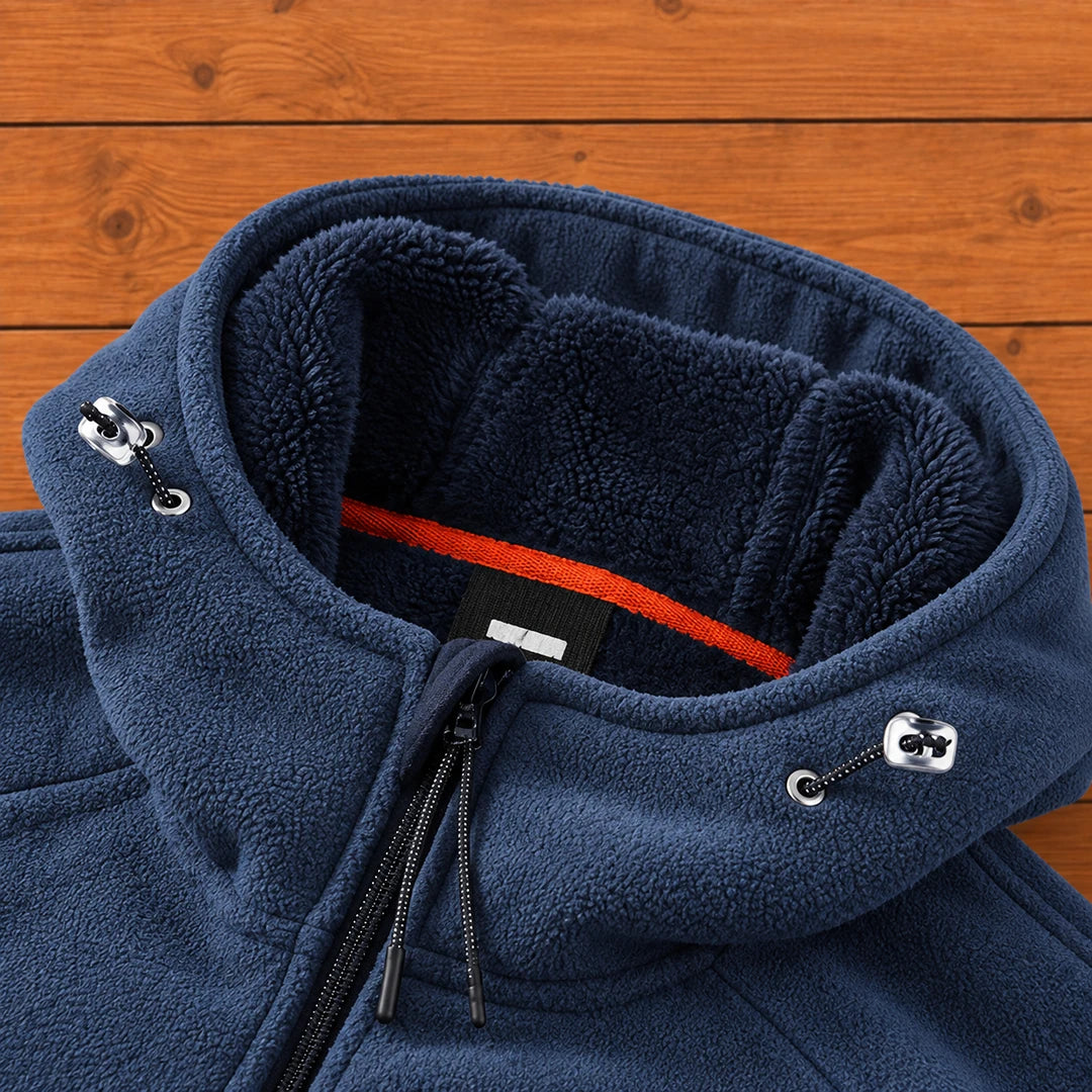 Lined Hooded Zip Jacket