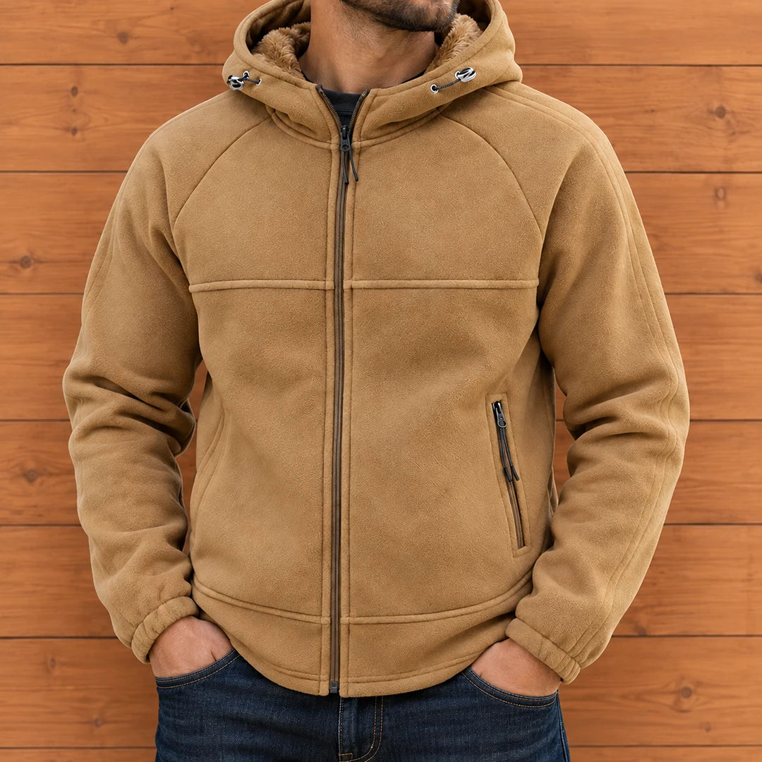 Lined Hooded Zip Jacket