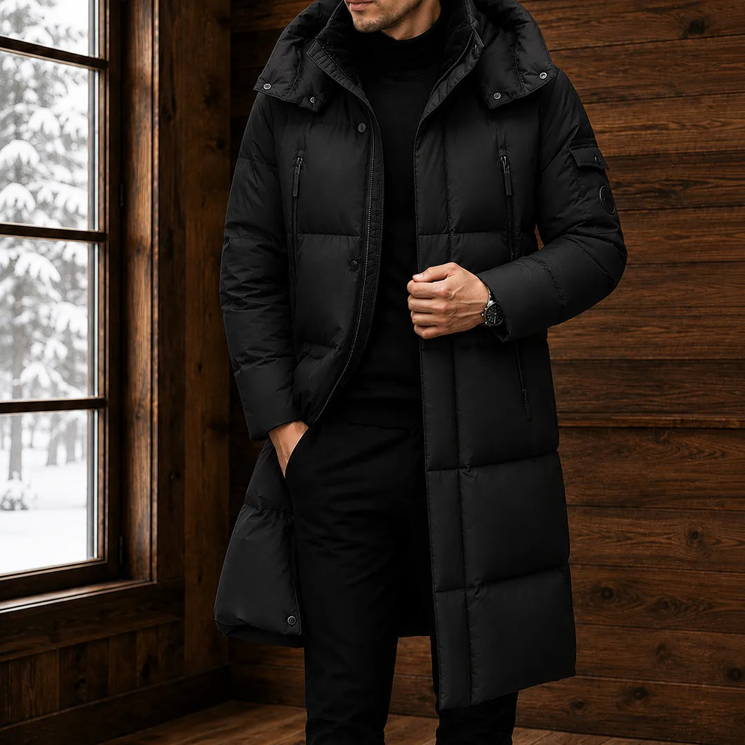 Longline Hooded Puffer Coat