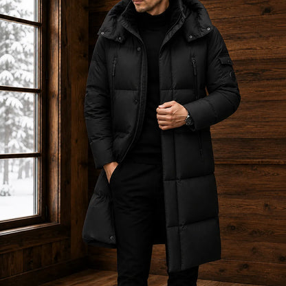 Longline Hooded Puffer Coat