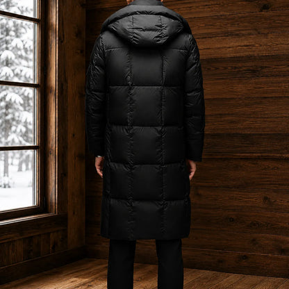 Longline Hooded Puffer Coat