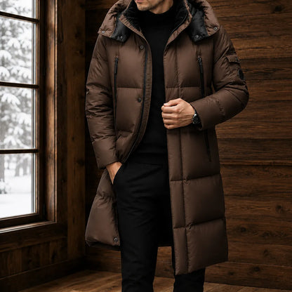 Longline Hooded Puffer Coat