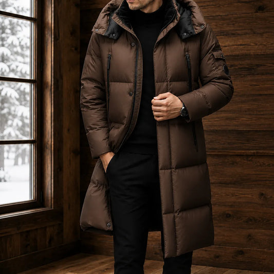 Longline Hooded Puffer Coat