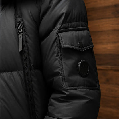 Longline Hooded Puffer Coat