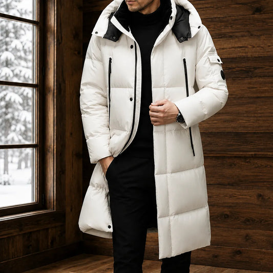 Longline Hooded Puffer Coat
