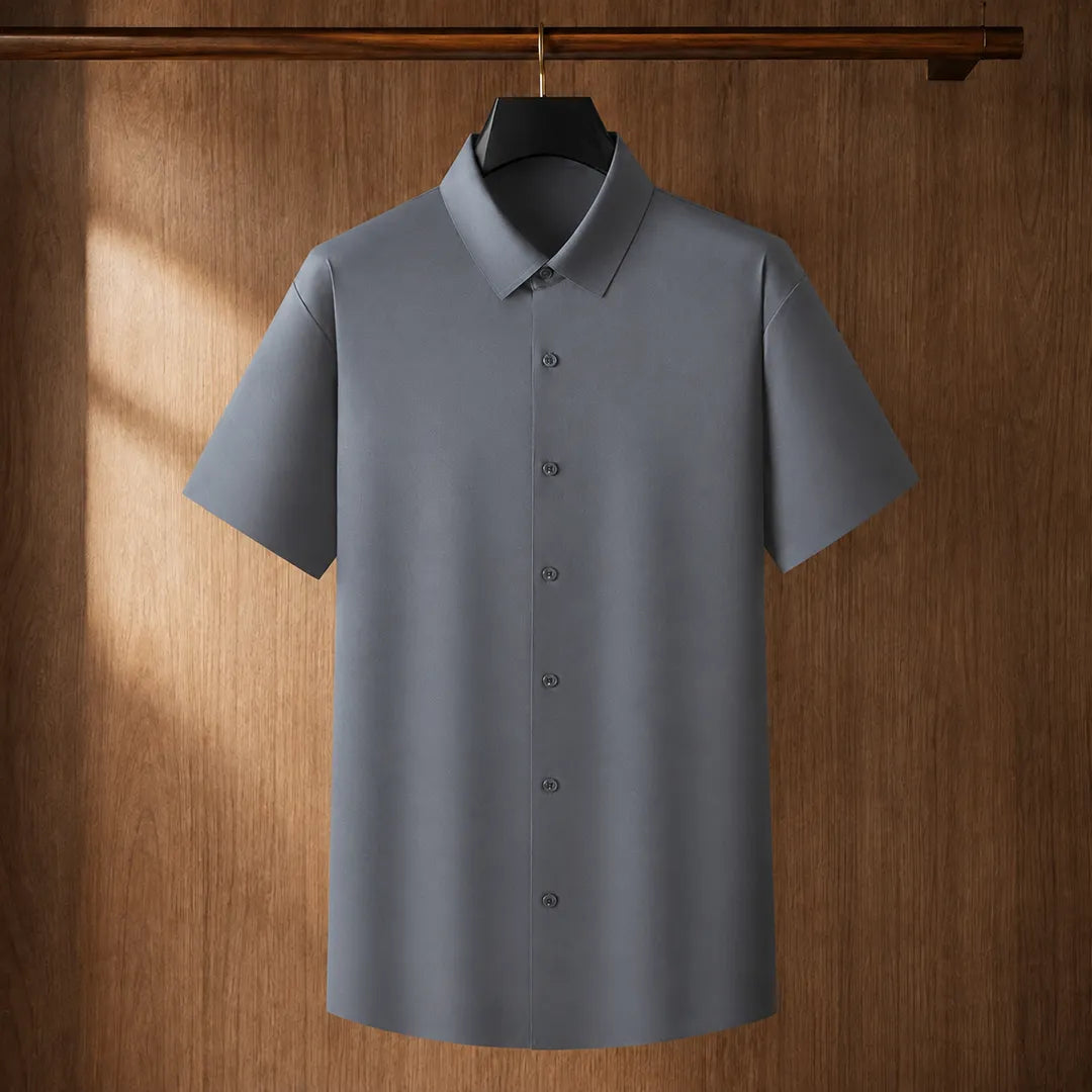 Modern Button Front Shirt