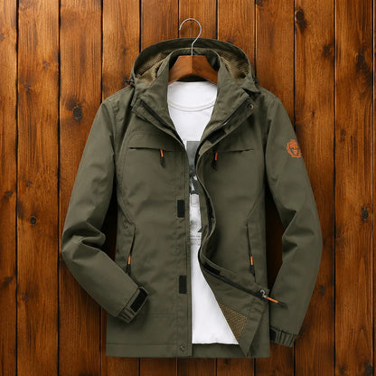Modern Casual Hooded Jacket