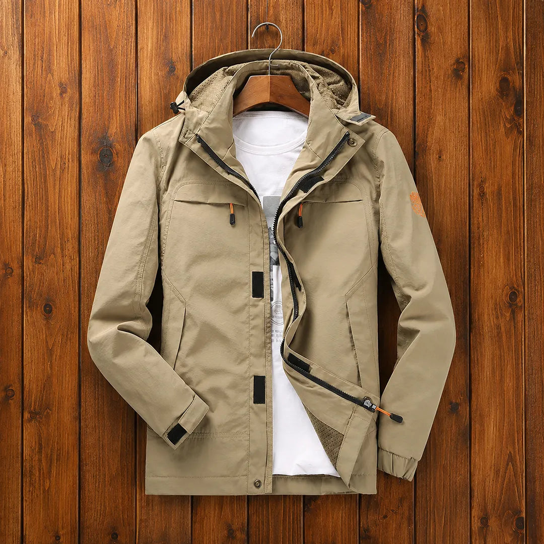 Modern Casual Hooded Jacket