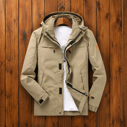 Modern Casual Hooded Jacket