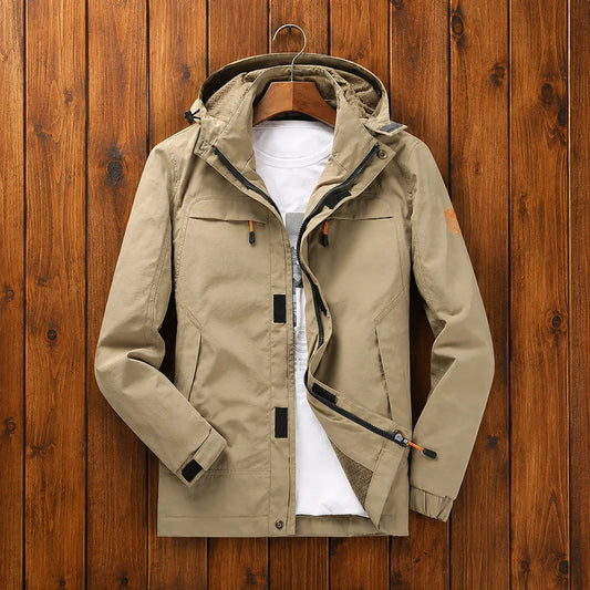 Modern Casual Hooded Jacket