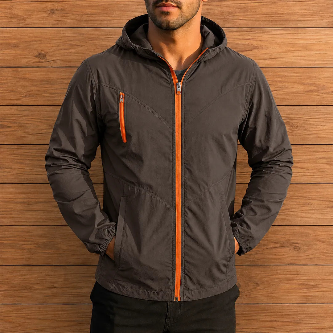 Modern Casual Zipped Jacket