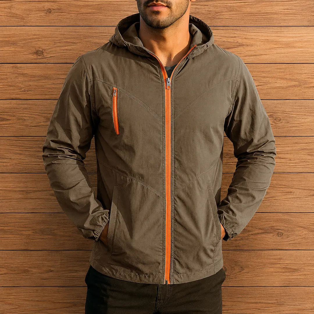 Modern Casual Zipped Jacket