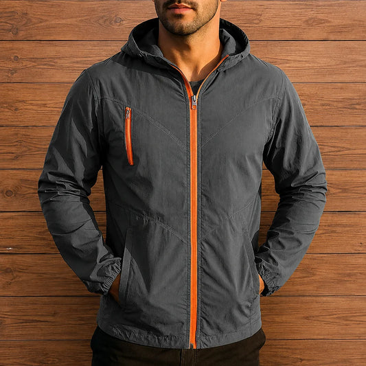 Modern Casual Zipped Jacket
