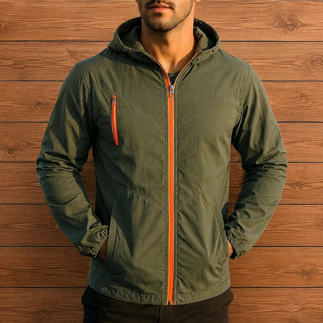 Modern Casual Zipped Jacket