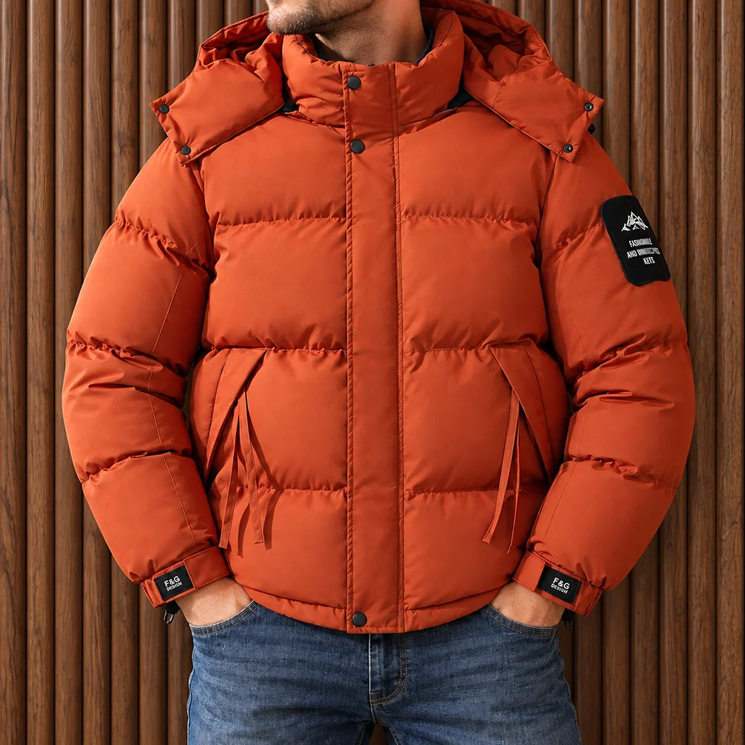 Modern Detachable Hood Jacket