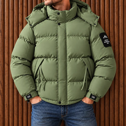 Modern Detachable Hood Jacket