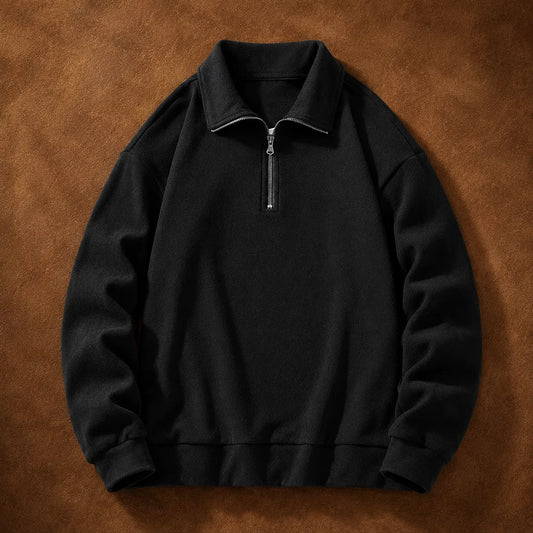 Modern Half Zip Sweatshirt