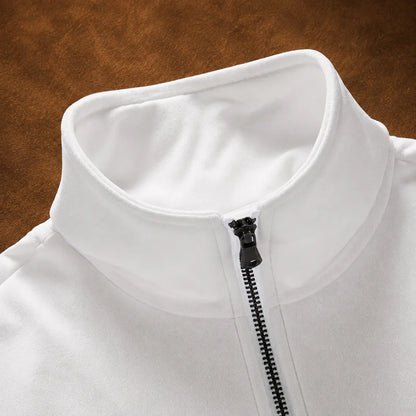 Modern Half Zip Sweatshirt