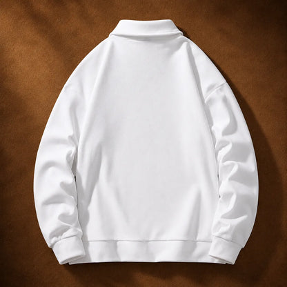 Modern Half Zip Sweatshirt