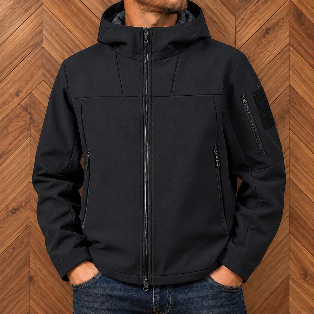 Modern Hooded Softshell Jacket
