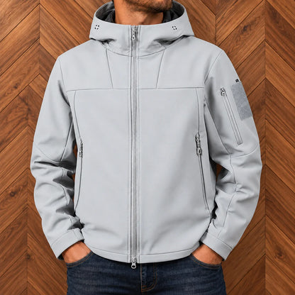 Modern Hooded Softshell Jacket